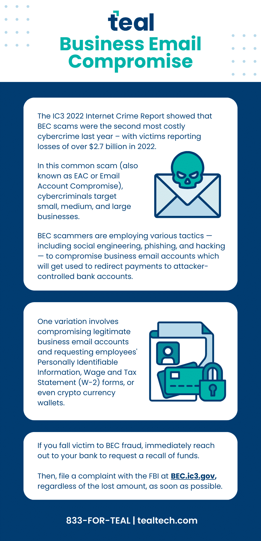Business Email Compromise Graphic
